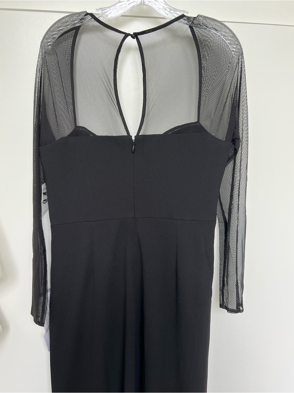Dress the Population Black Long Sleeve women’s Evening Dress - Picture 4 of 6